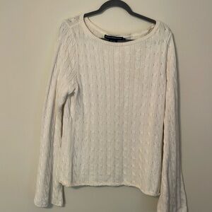 Ralph Lauren Thick Knit Sweater with wide sleeves